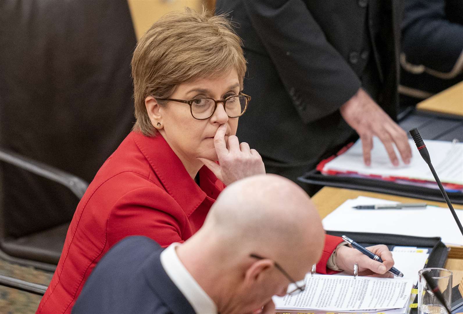 Nicola Sturgeon has said ‘further compromise’ will be needed to end the dispute (Jane Barlow/PA)