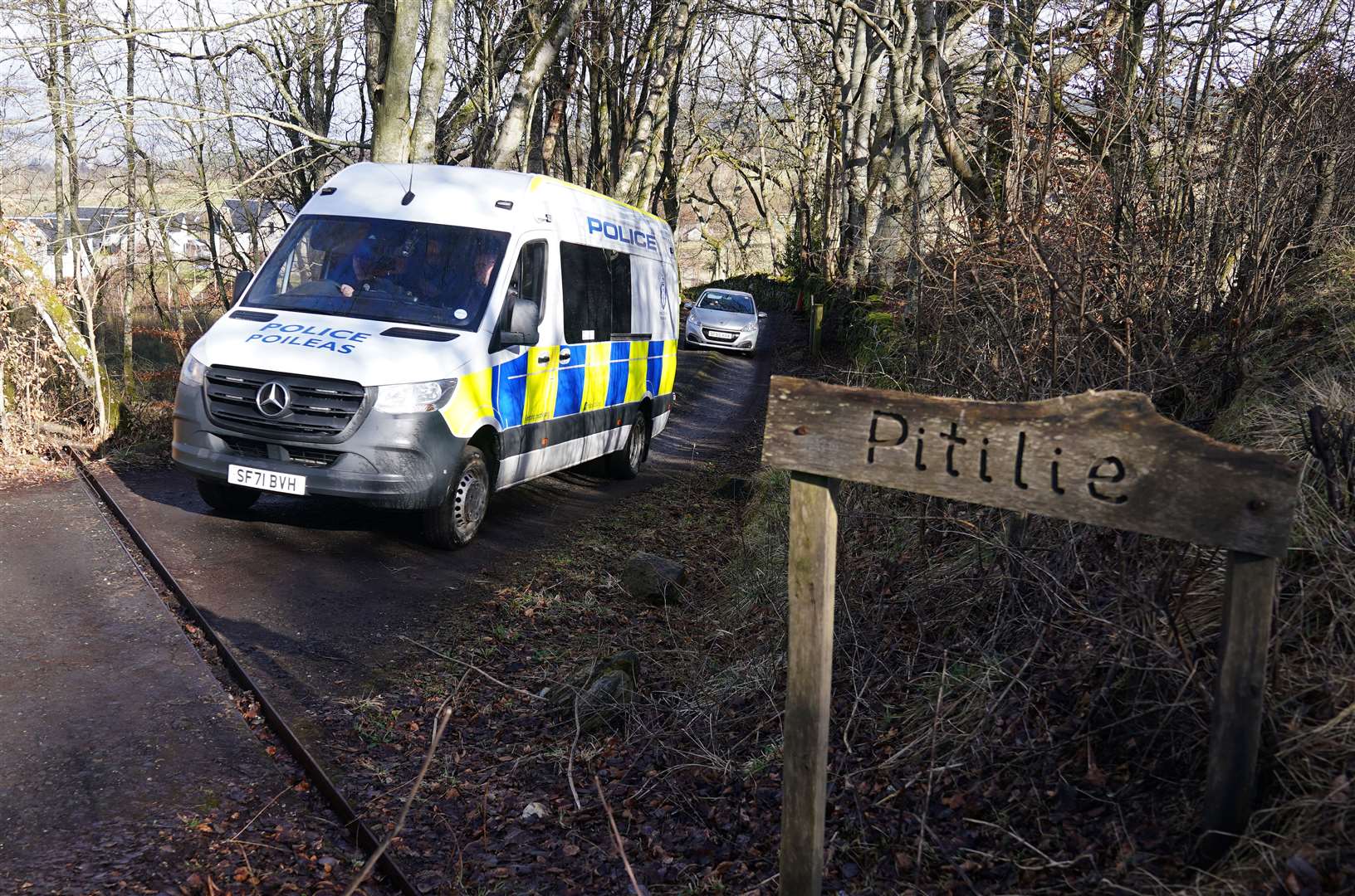 Brian Low’s body was found on a rural path near Aberfeldy (Andrew Milligan/PA)