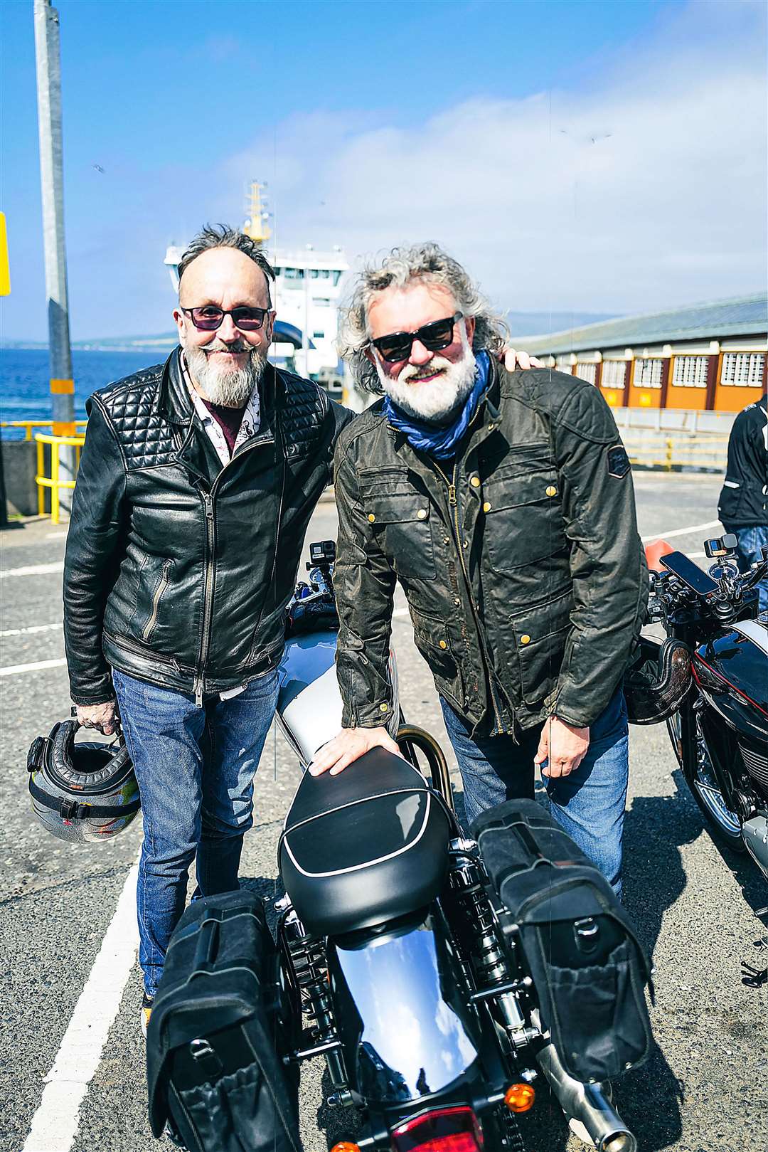 Myers in cooking programme, The Hairy Bikers Go West (BBC/South Shore Productions/PA)