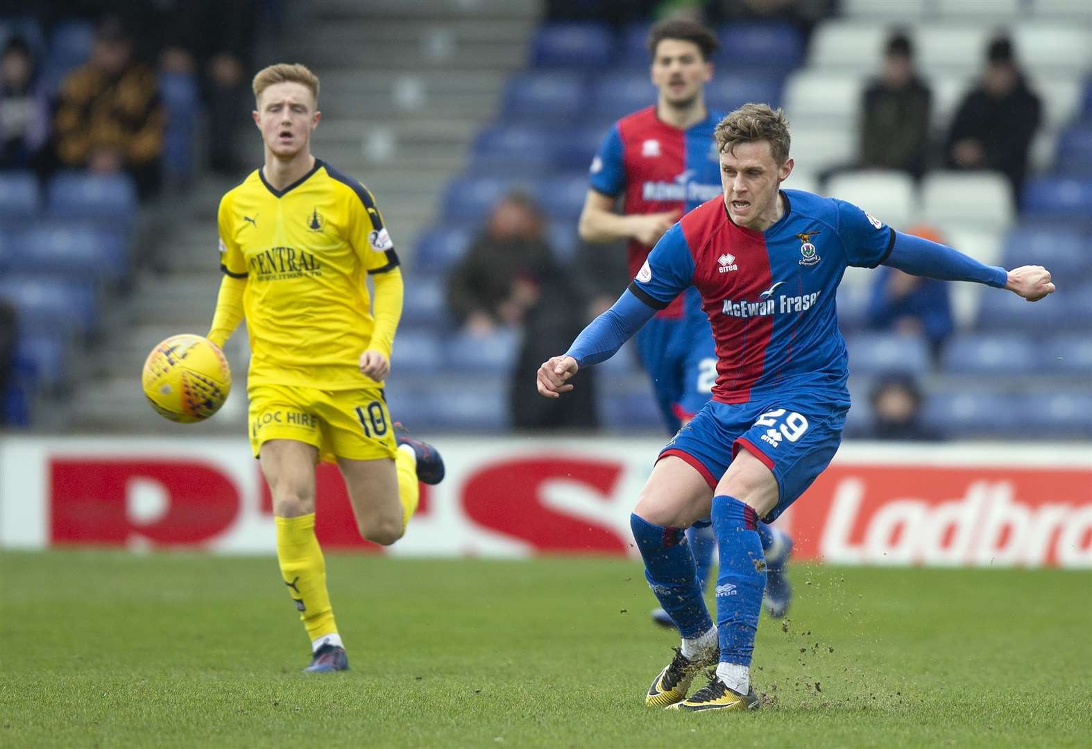 Kevin McHattie has lauded the relationship he and the rest of the Inverness squad has with manager John Robertson. Picture: Ken Macpherson