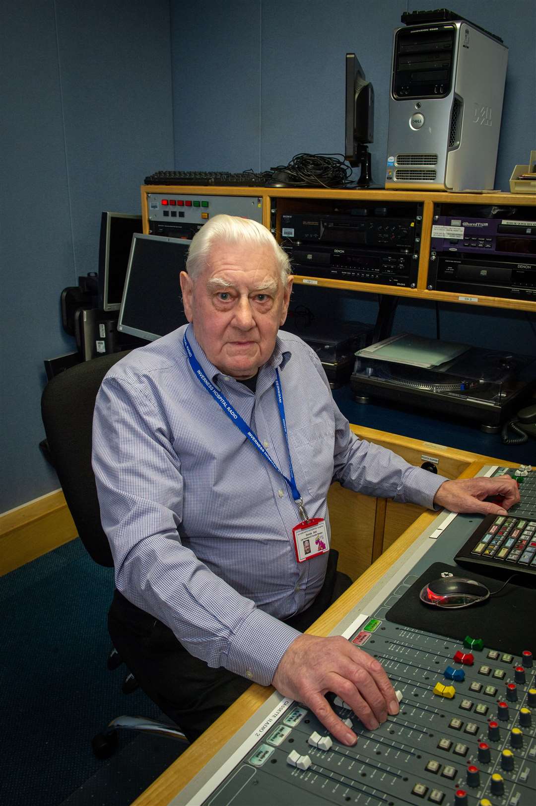Donnie Aird was the co-founder of Inverness Hospital Radio 51 years ago.