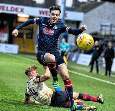 Sean Kelly says that Ross County are happy to let teams attack them and take advantage of the space on offer. Picture: Ken Macpherson