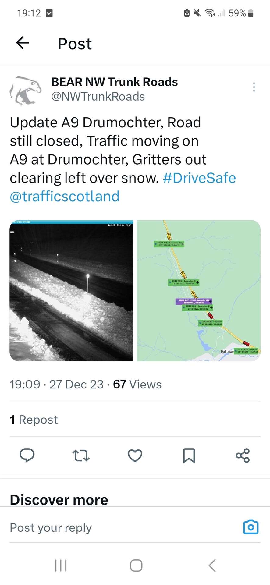 Latest pictures and updates from BEAR Scotland