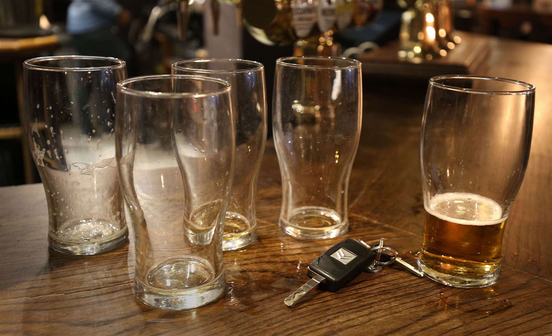 The most popular reasons to drink alcohol alternatives were to avoid drinking excessively at social events and being able to drive home, according to the study (Philip Toscano/PA)
