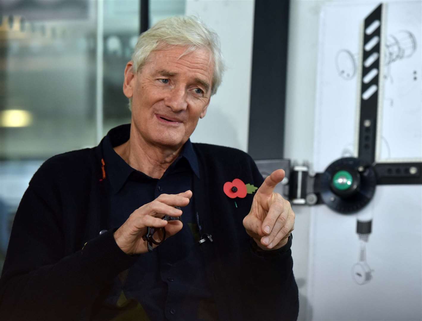 Businessman Sir James Dyson is confident Brexit will ‘work out’ (Jeff Overs/BBC/PA)