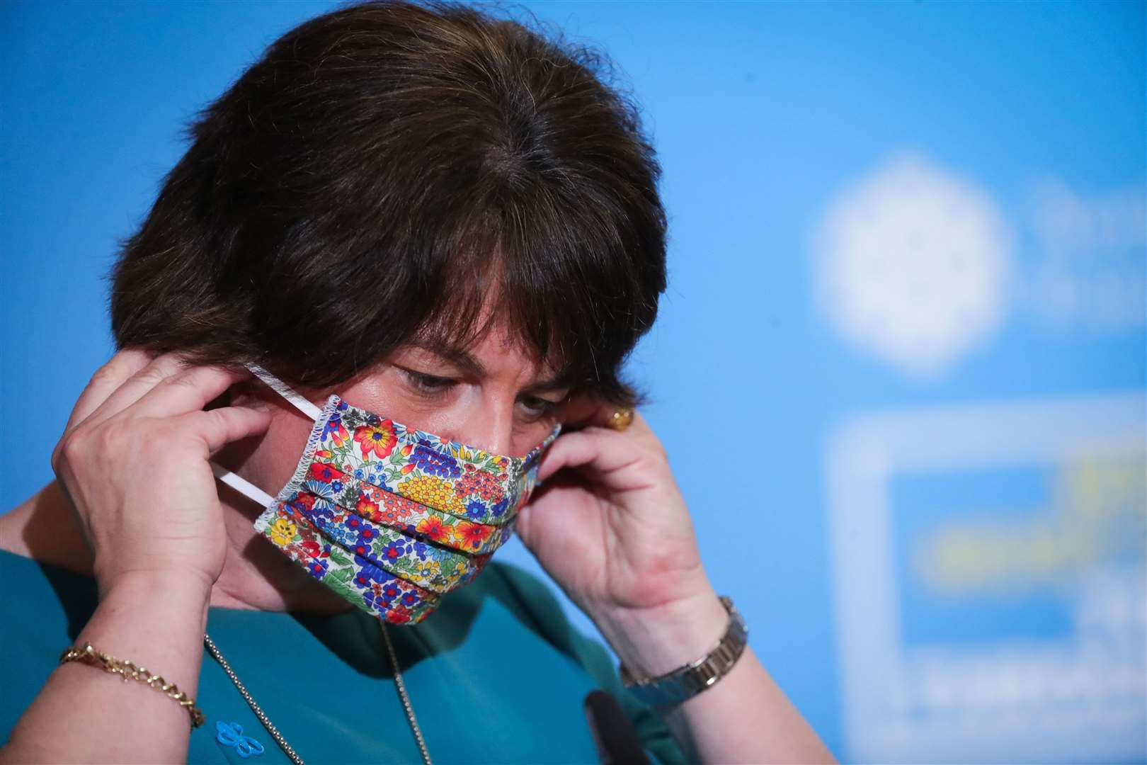 Northern Ireland First Minister Arlene Foster has announced an intensified period of coronavirus restrictions (Kelvin Boyes/PA)