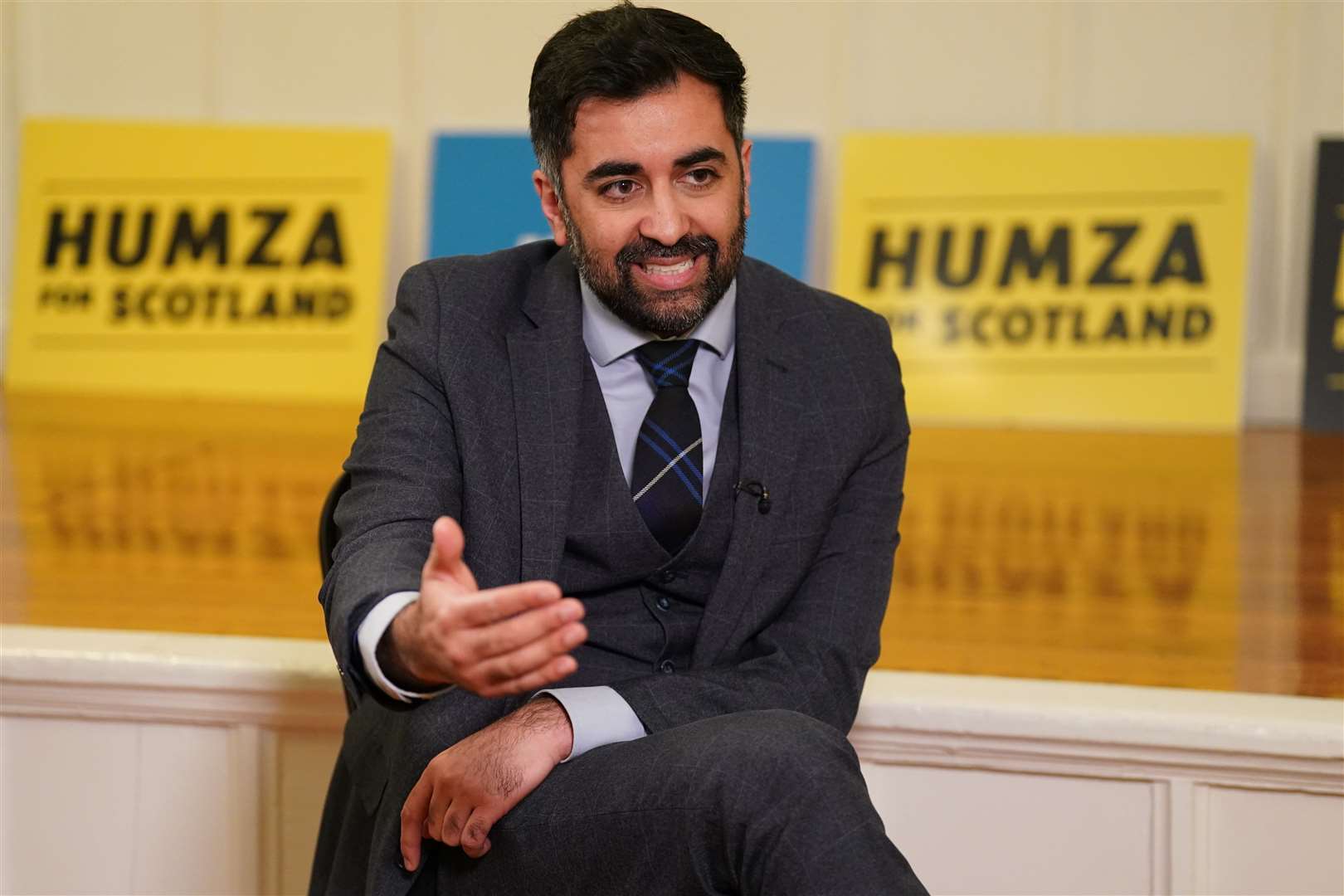 Health Secretary Humza Yousaf is bidding to become First Minister (Andrew Milligan/PA)