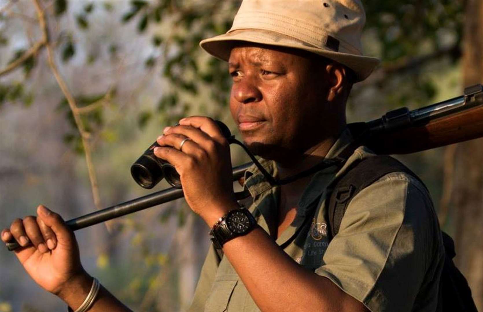 Beks Ndlovu, safari guide and founder of African Bush Camps. Picture: PA Photo/ABC