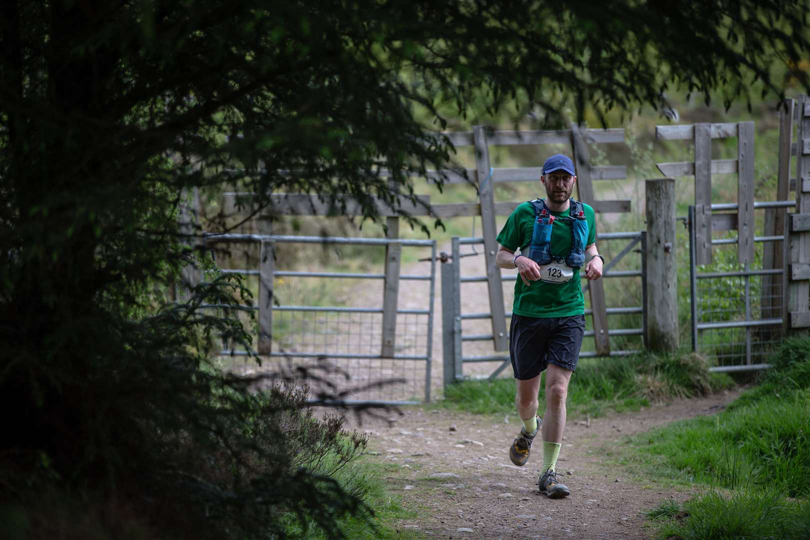 John approaching Blackfold in the first run. Picture: Craig Dutton