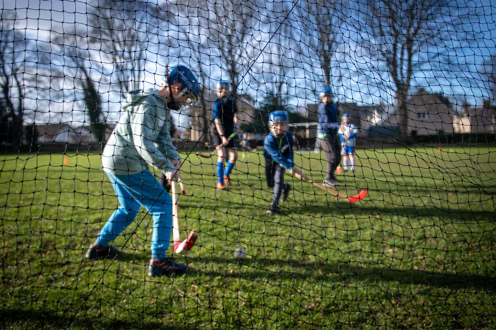 The loss of young people from the rural could endanger the future of Shinty. Picture: Callum Mackay.