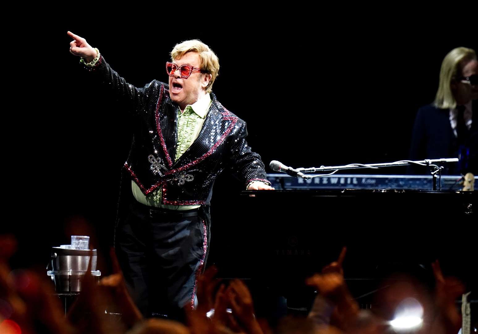 Sir Elton John will close out the show on Sunday (Ian West/PA)