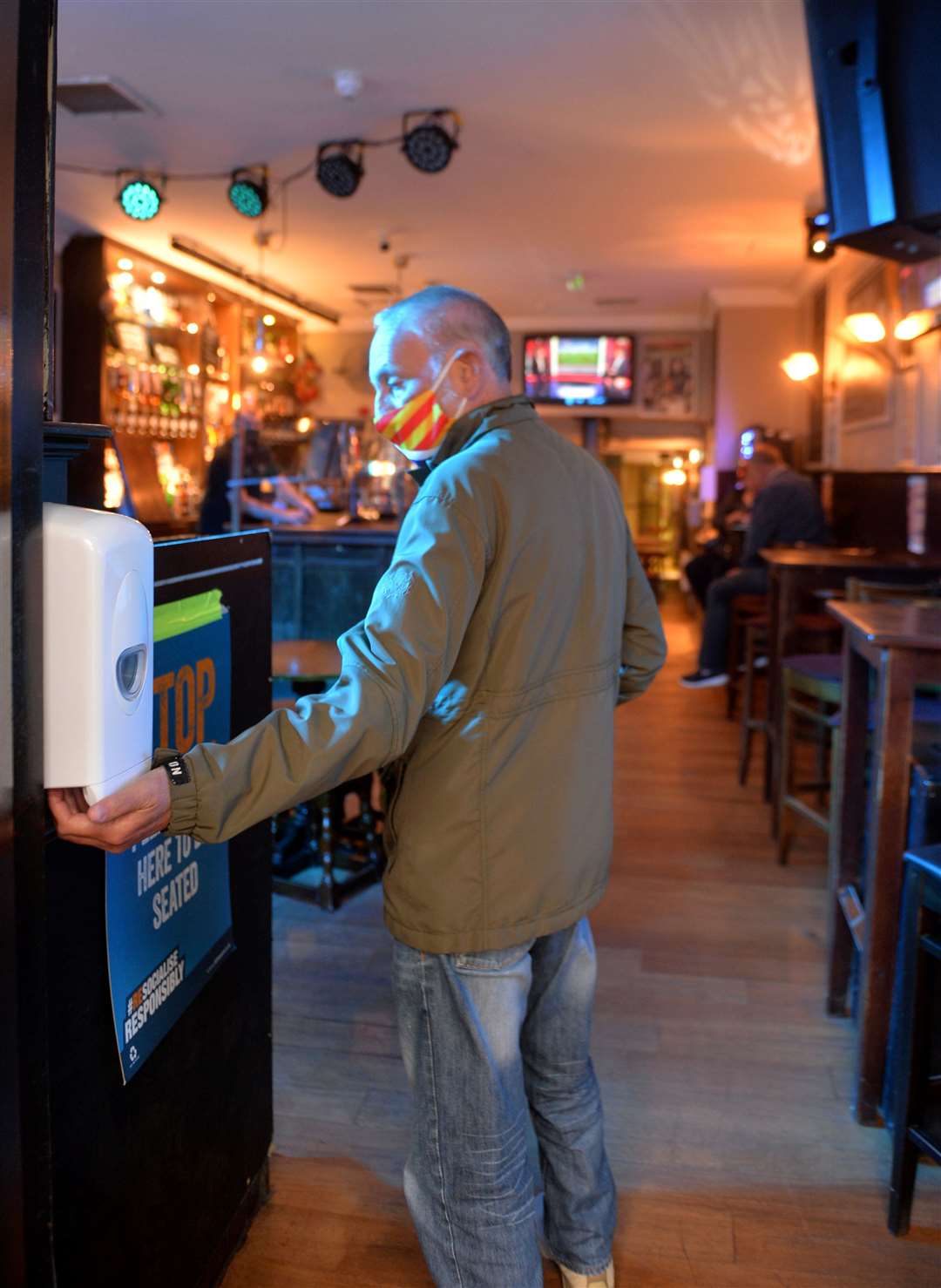 The Gellions, like most clubs and venues, has invested in measures to keep its customers safe.