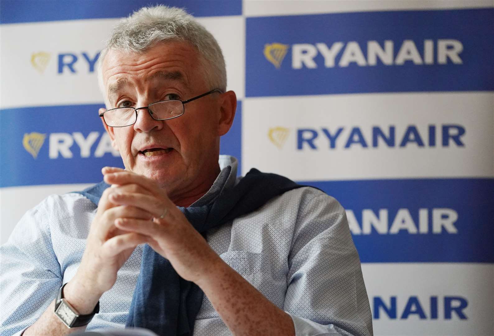Ryanair boss Michael O’Leary (Jonathan Brady/PA)