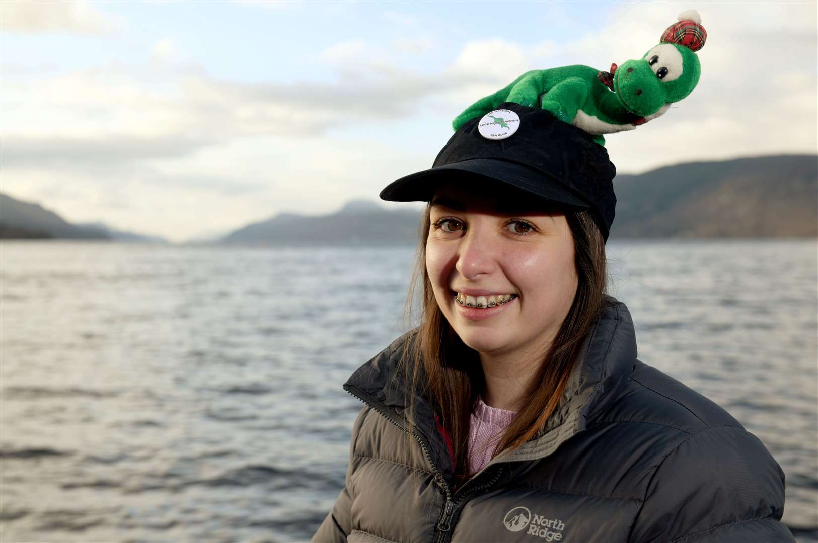 Paige Daley is the new registrar of the Official Loch Ness Monster Sightings Register. Picture: James Mackenzie.