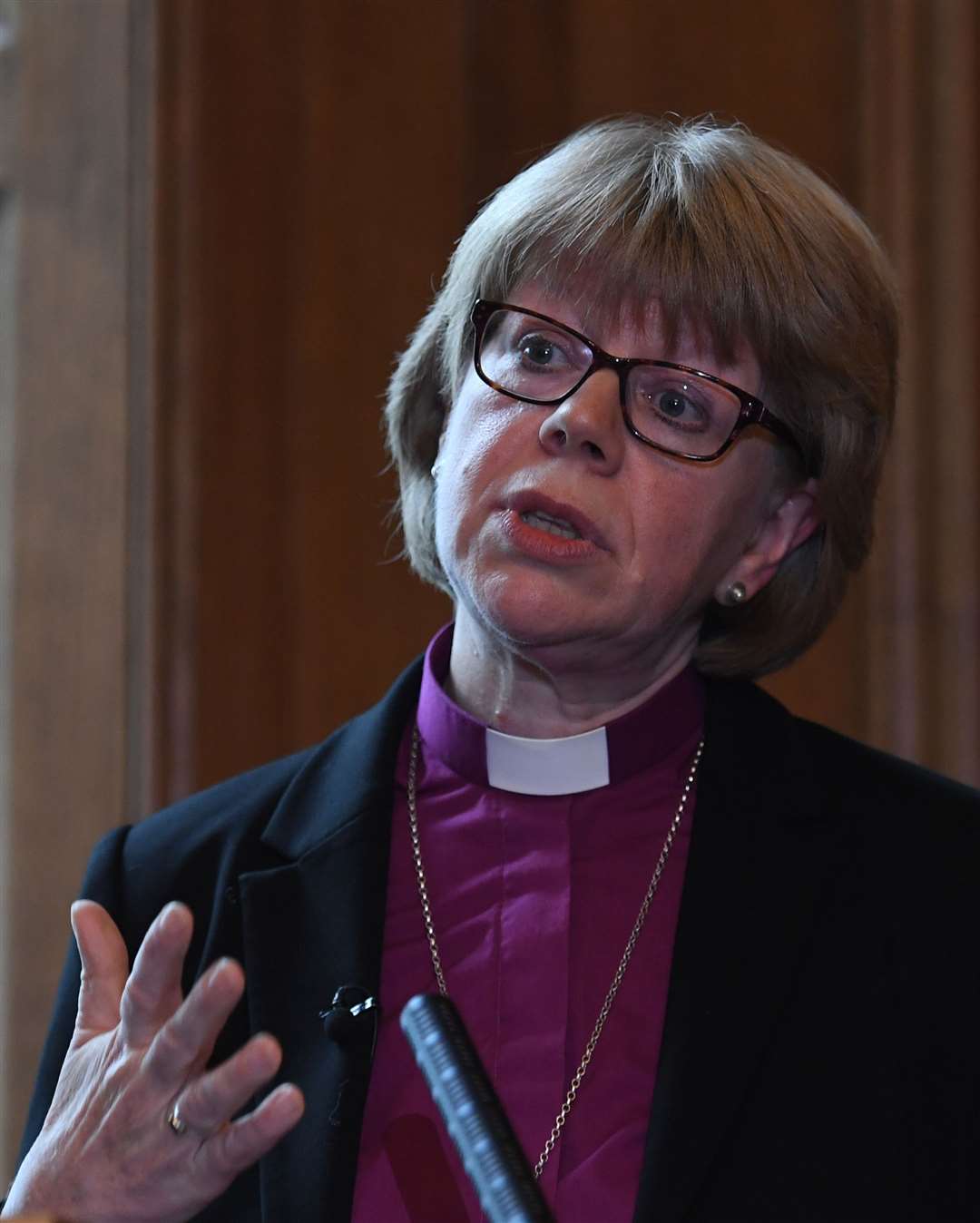 The Bishop of London, the Right Reverend Sarah Mullally (Stefan Rousseau/PA)