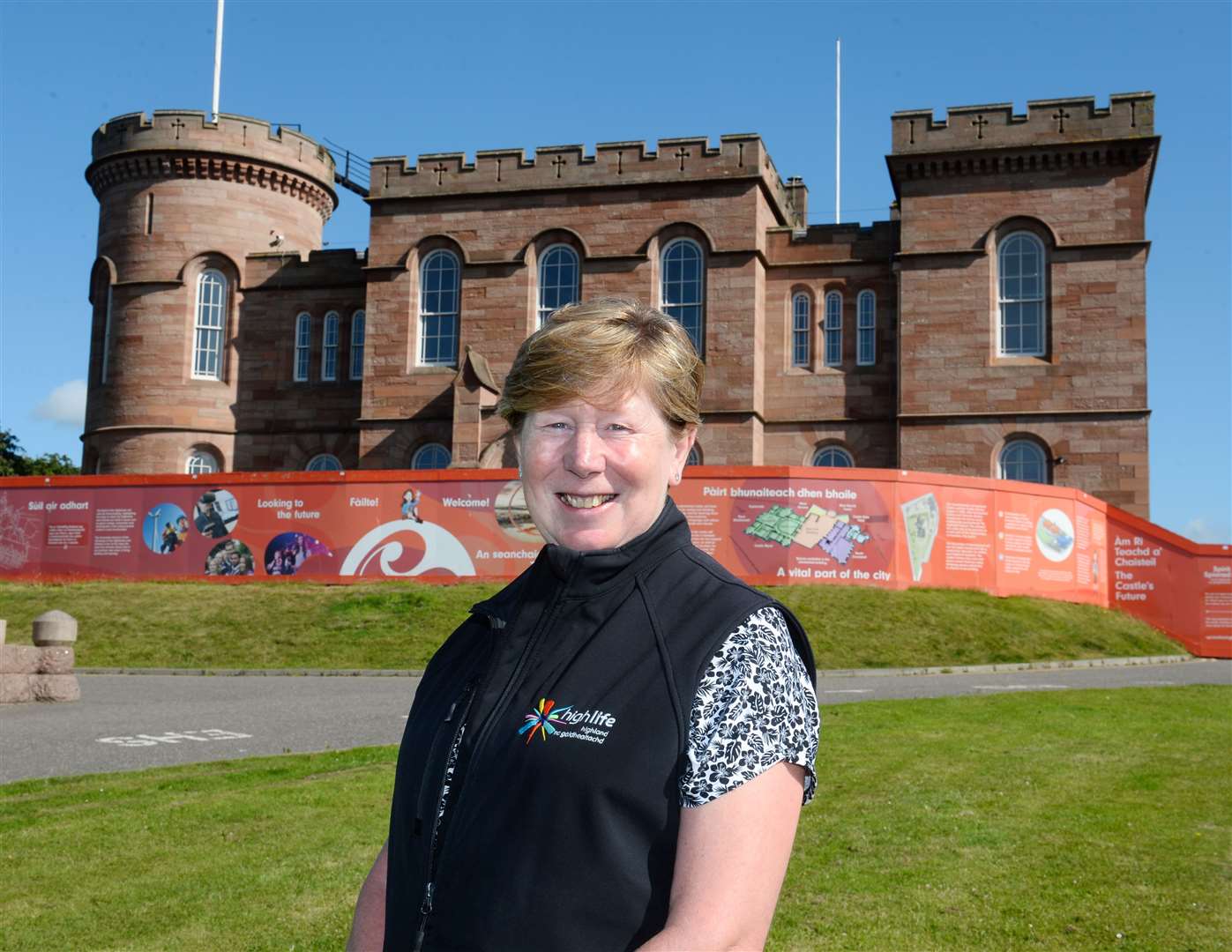 Director of Inverness Castle project Fiona Hampton. Picture: Gary Anthony