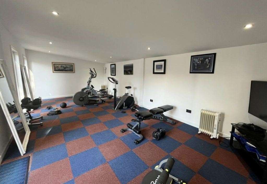 The gym.