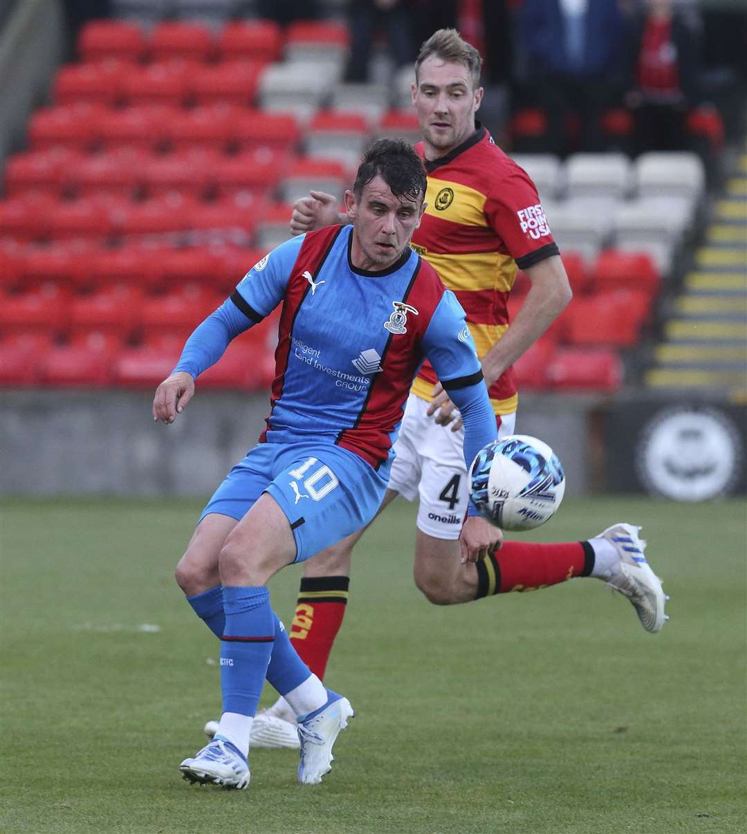 Aaron Doran in action for Caley Thistle.