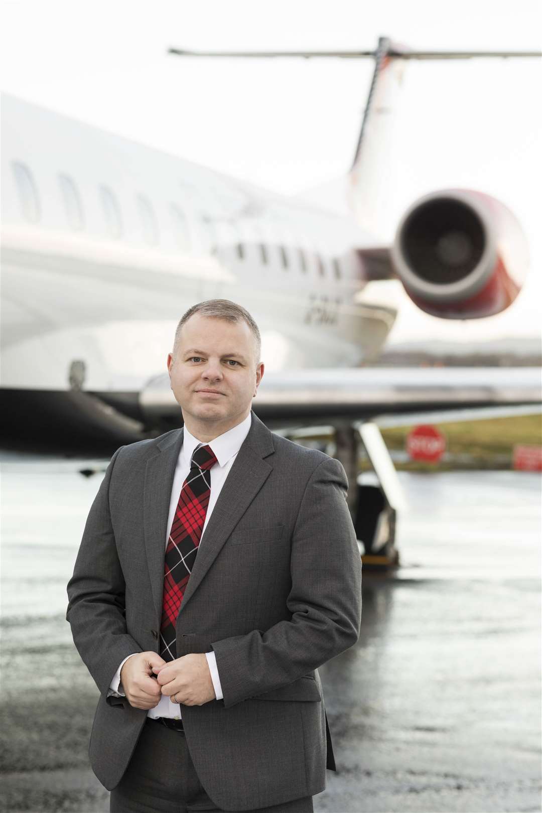 Jonathan Hinkles, managing director of Loganair.