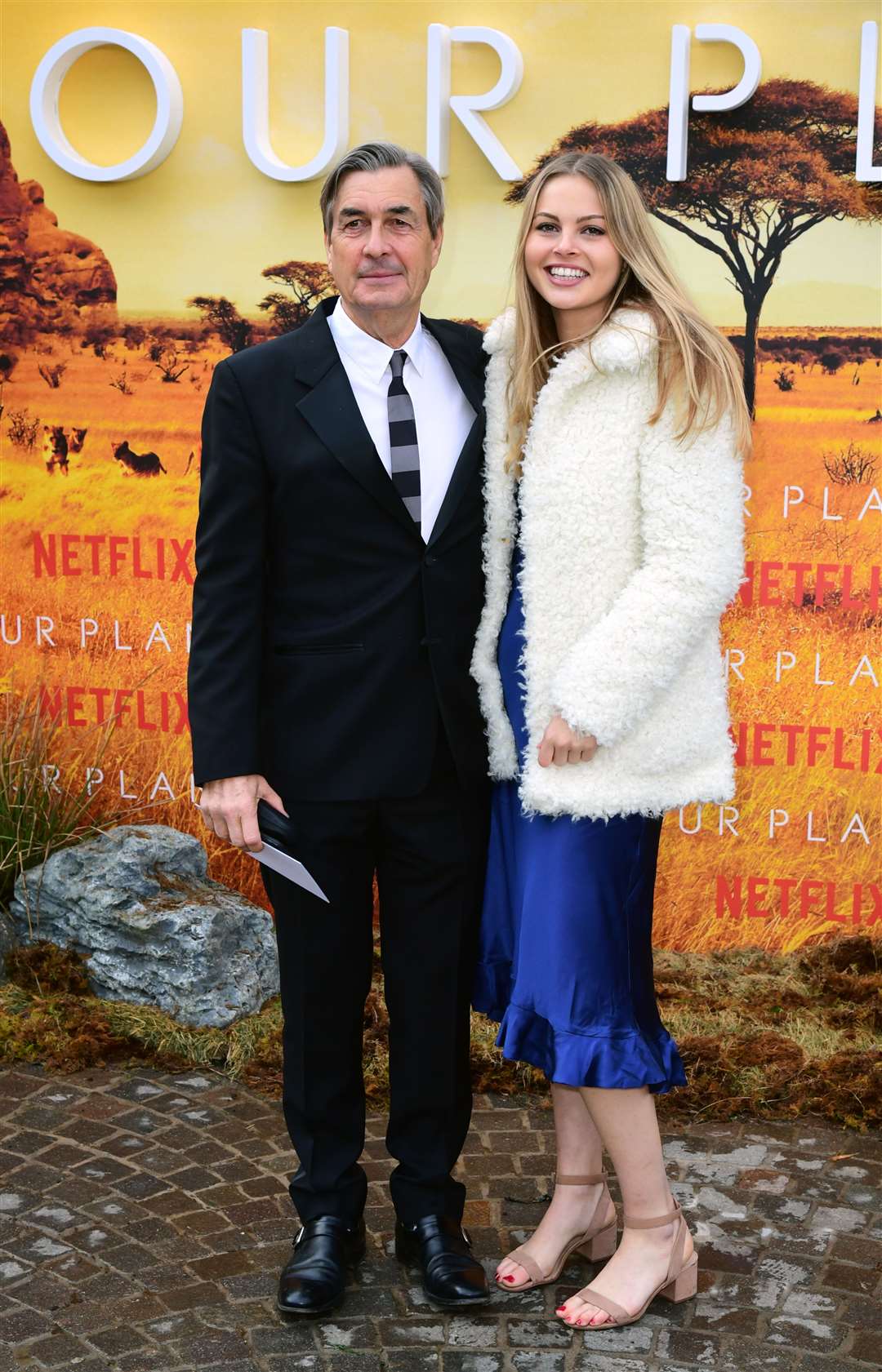 Andy Harries and Emmy Harries attending the global premiere of Netflix’s Our Planet (Ian West/PA)