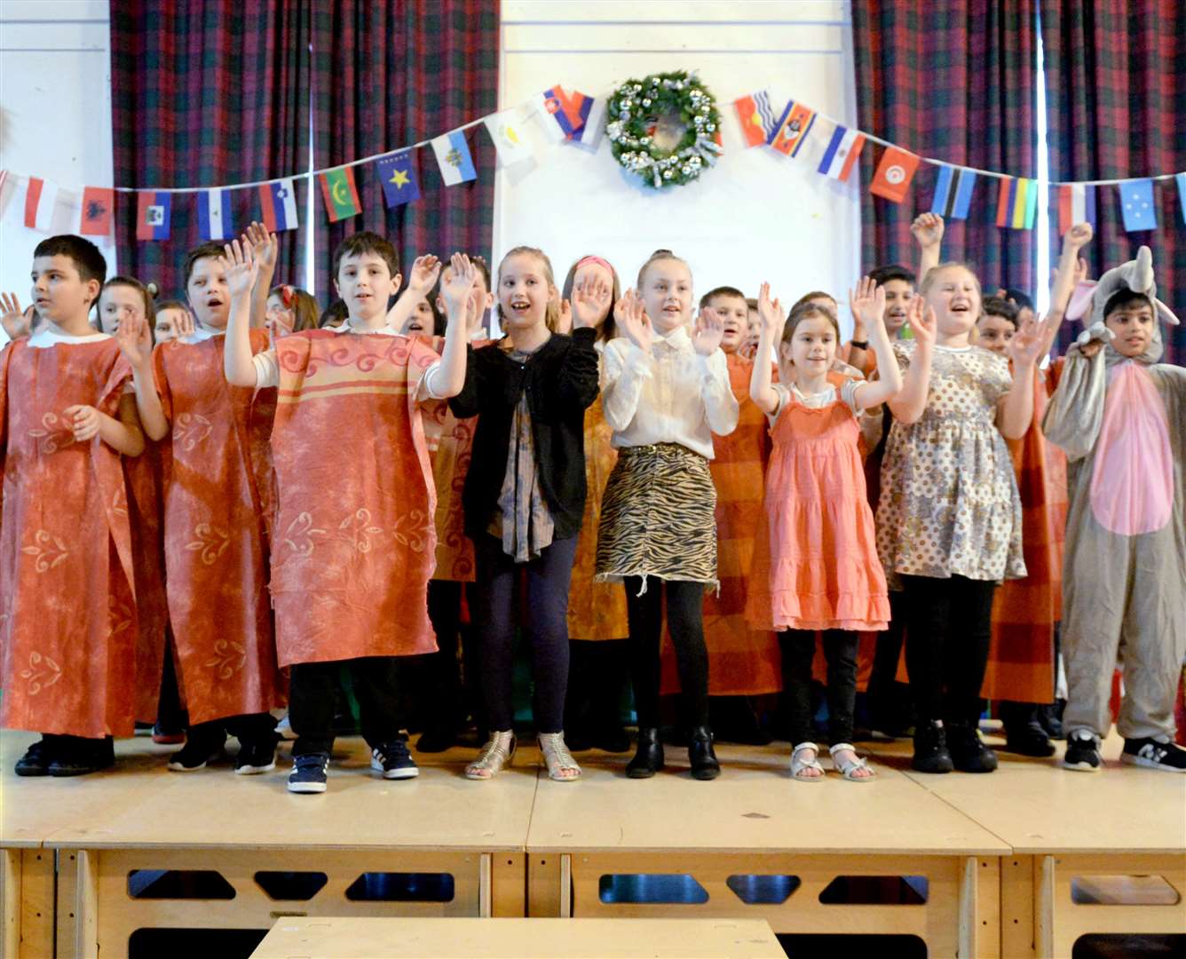 St Joseph's RC Primary School Nativity 2019. Each class had a different theme. Picture: James MacKenzie.