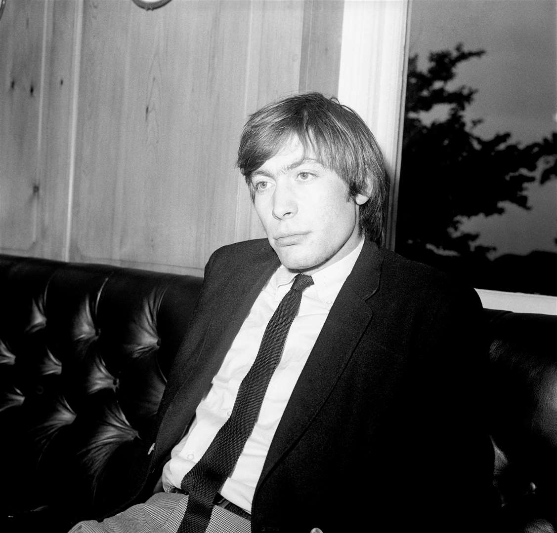Charlie Watts a year after he joined the band (PA)
