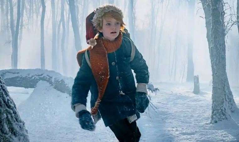Henry Lawfull as the lead character in A Boy Called Christmas.
