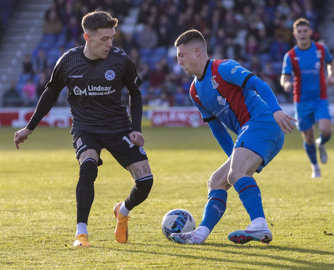 Daniel MacKay's season-long loan back in the Highland capital comes to an end after Saturday's match. Picture: Ken Macpherson