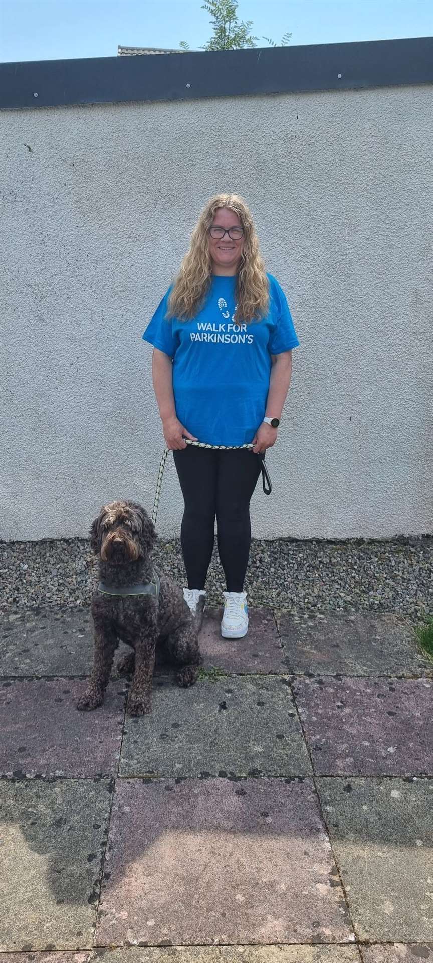 Kirsteen Wood is doing a Walk for Parkinson's in memory of her father, Hamish Wood.