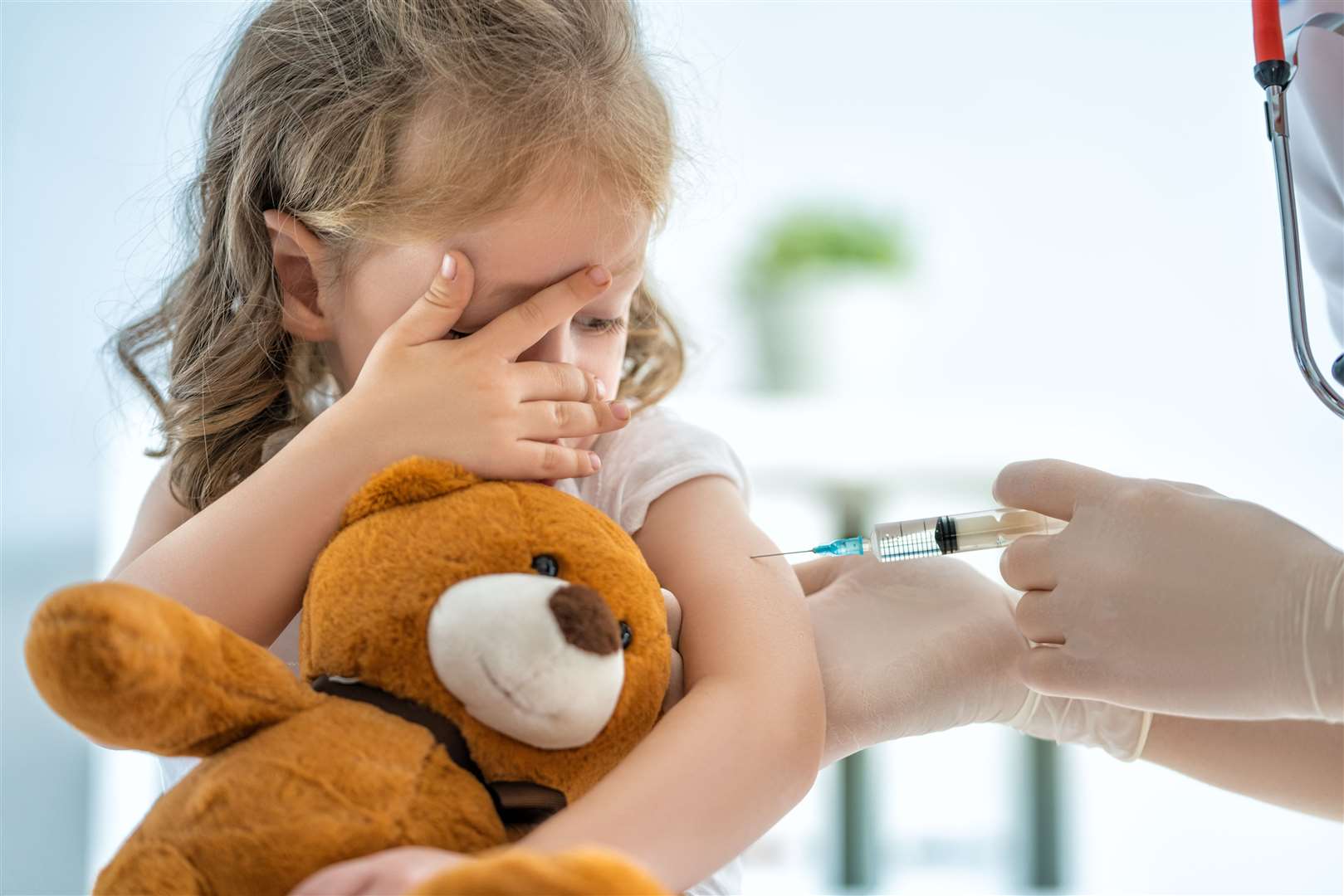 Vaccine uptake rates among children have dipped in the past year according to recent figures. (Picture: Stock image)