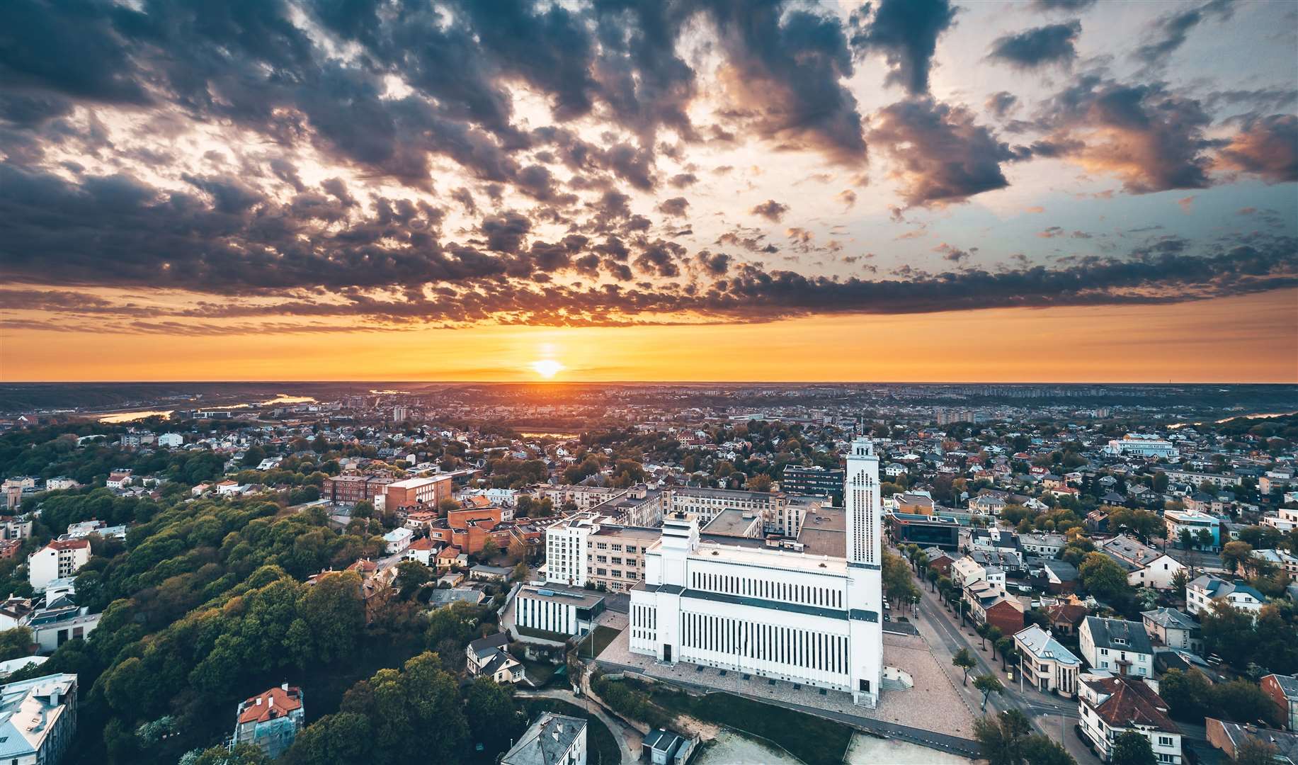 Picturesque Kaunas.