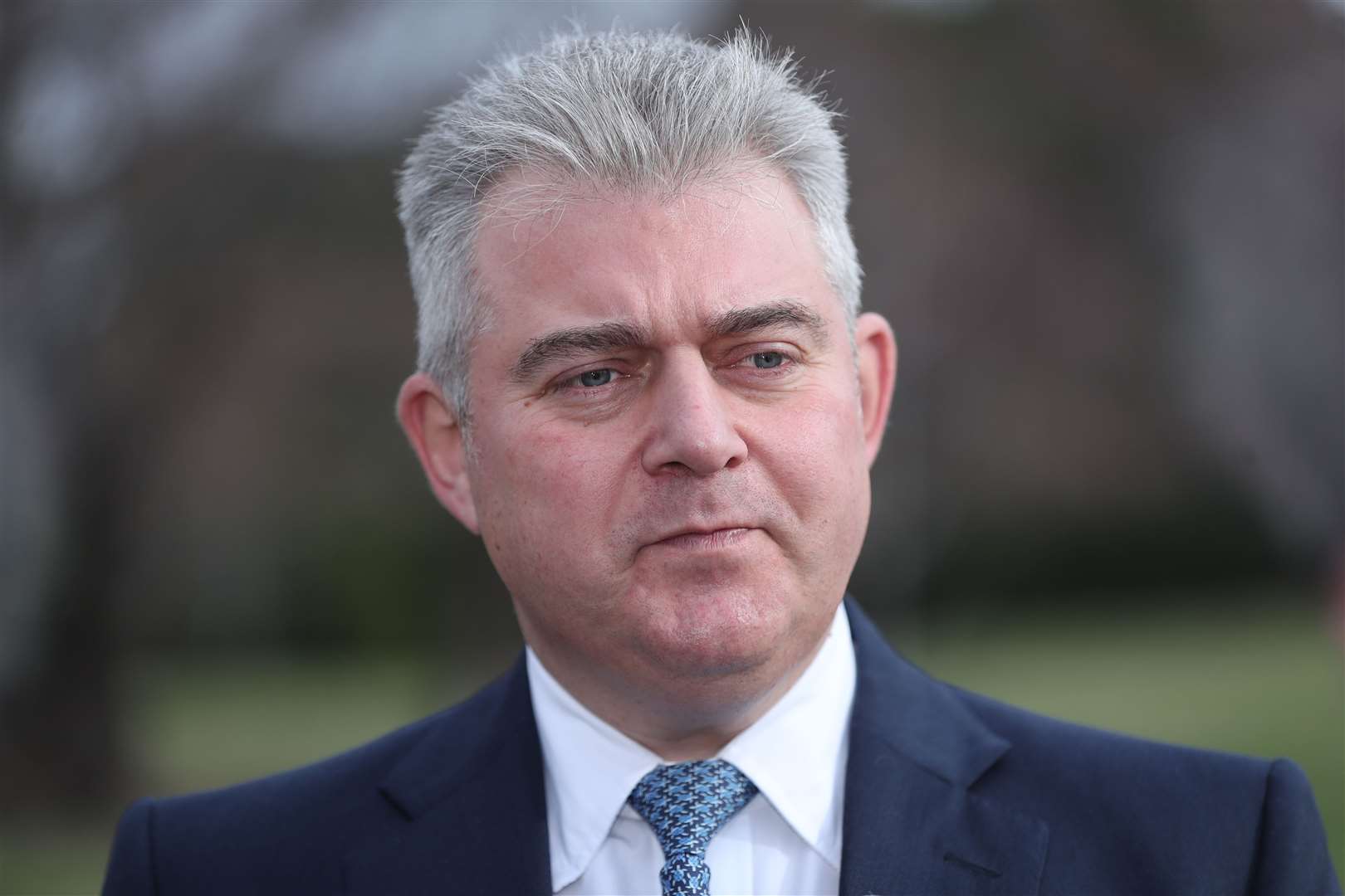 Northern Ireland Secretary of State Brandon Lewis said he gave a ‘straight answer’ (Niall Carson/PA)