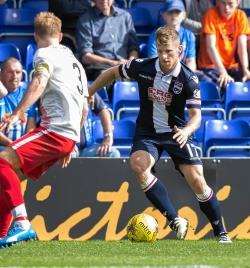 Ross County's Jonathan Franks will hope to test Rangers at Ibrox this weekend.