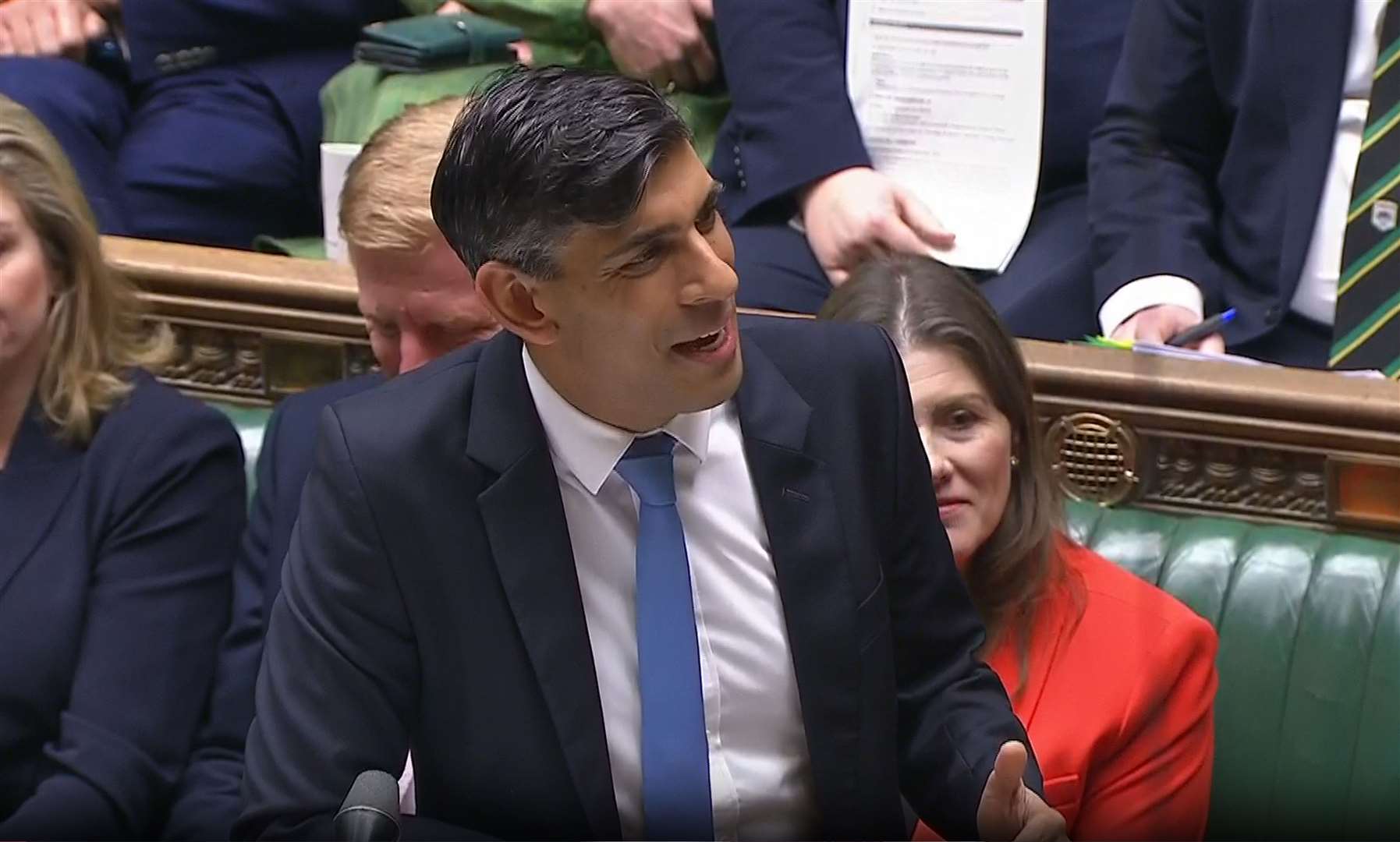Prime Minister Sunak told MPs the Horizon scandal was one of the worst miscarriages of justice in history (House of Commons/UK Parliament/PA)
