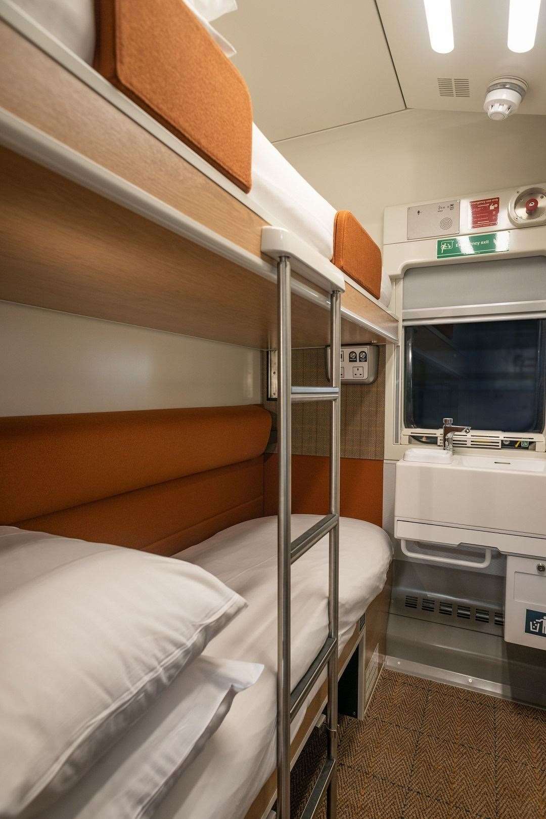 Caledonian Sleeper gives first look inside new trains for Inverness to