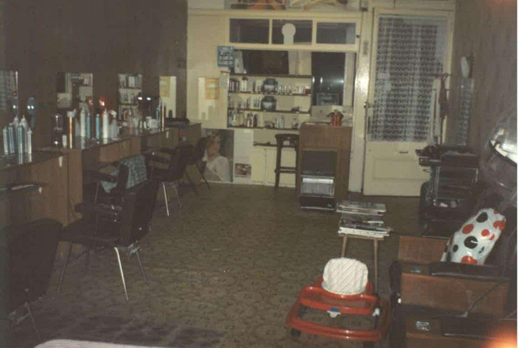 Carol Ann's Hairdressing. Over the years the salon underwent several changes and refurbs.