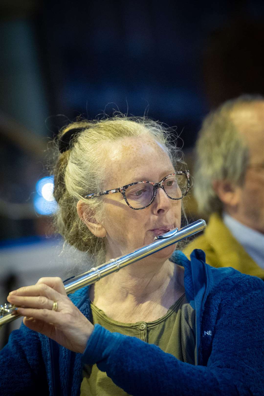 The woodwind section included the flute sound.  Photo: Callum Mackay
