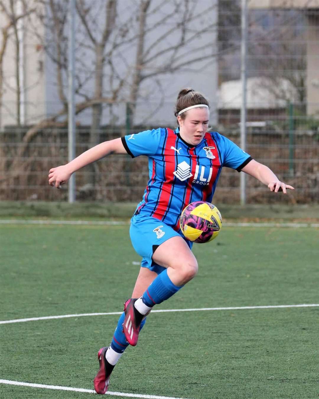 Kayleigh Mackenzie believes the cup tie will have a positive impact on women's football in the Highlands. Picture: Becky Dingwall