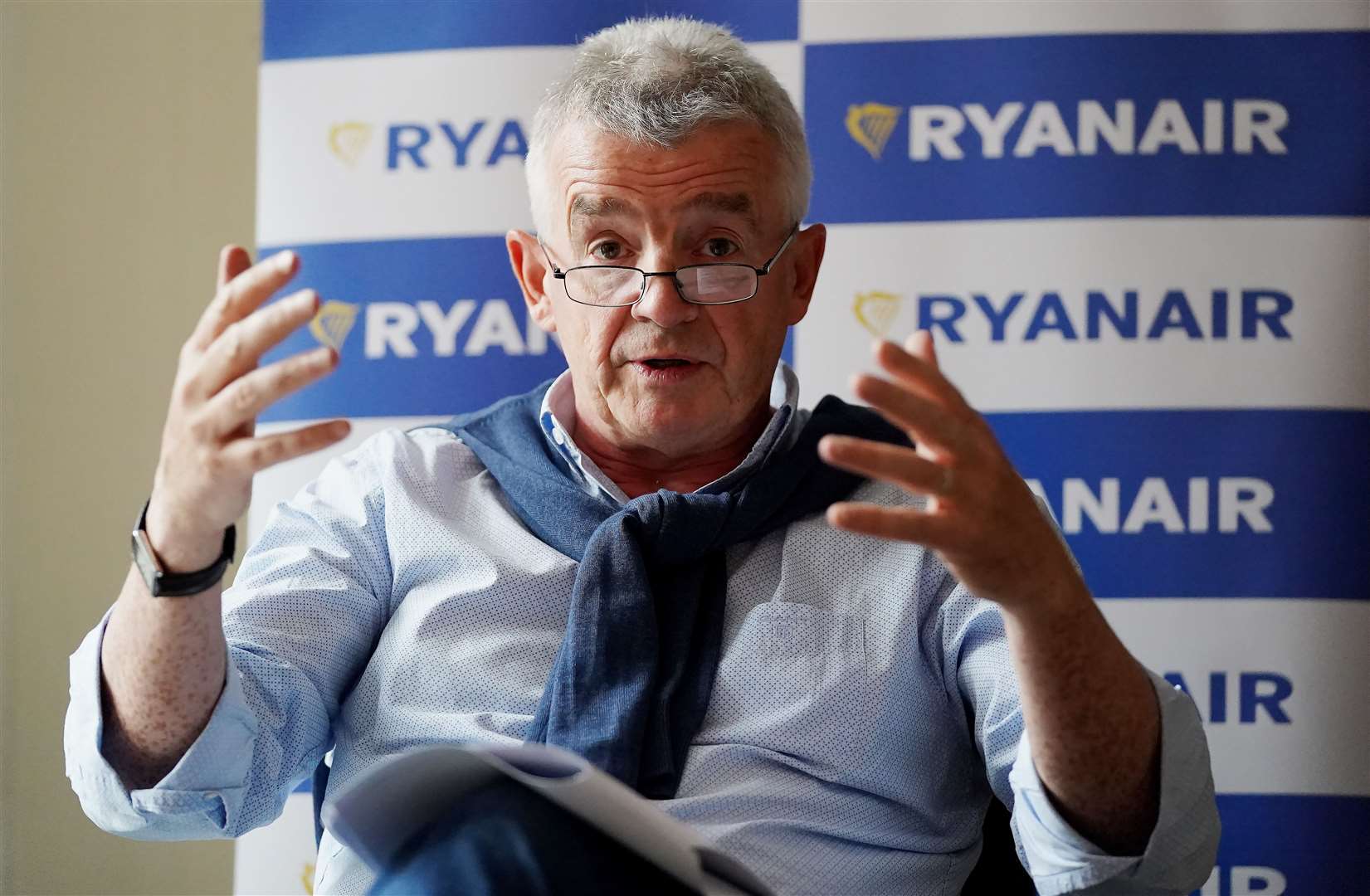 Michael O’Leary, chief executive of Ryanair (PA)