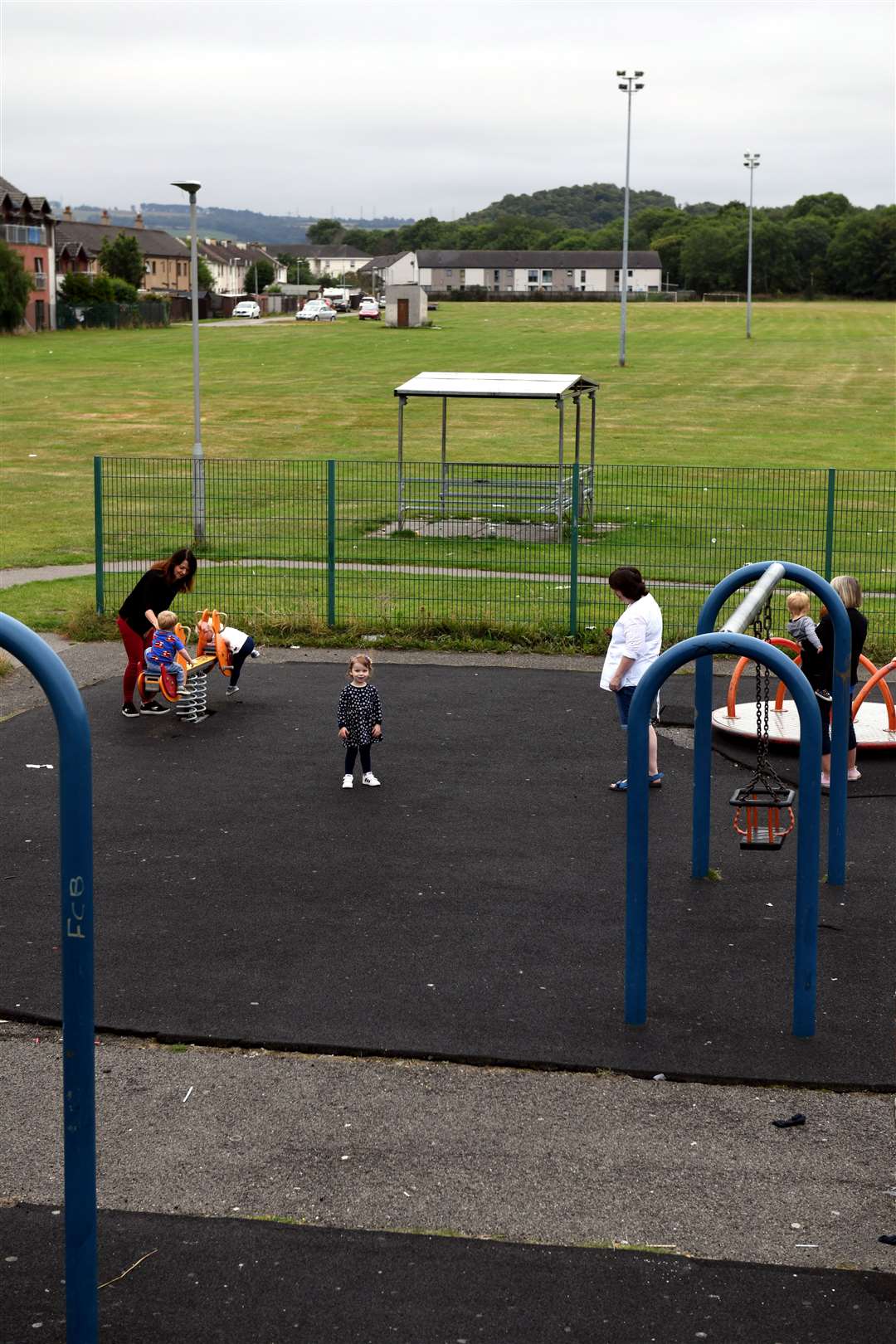 Dalneigh playpark. Picture: James Mackenzie.