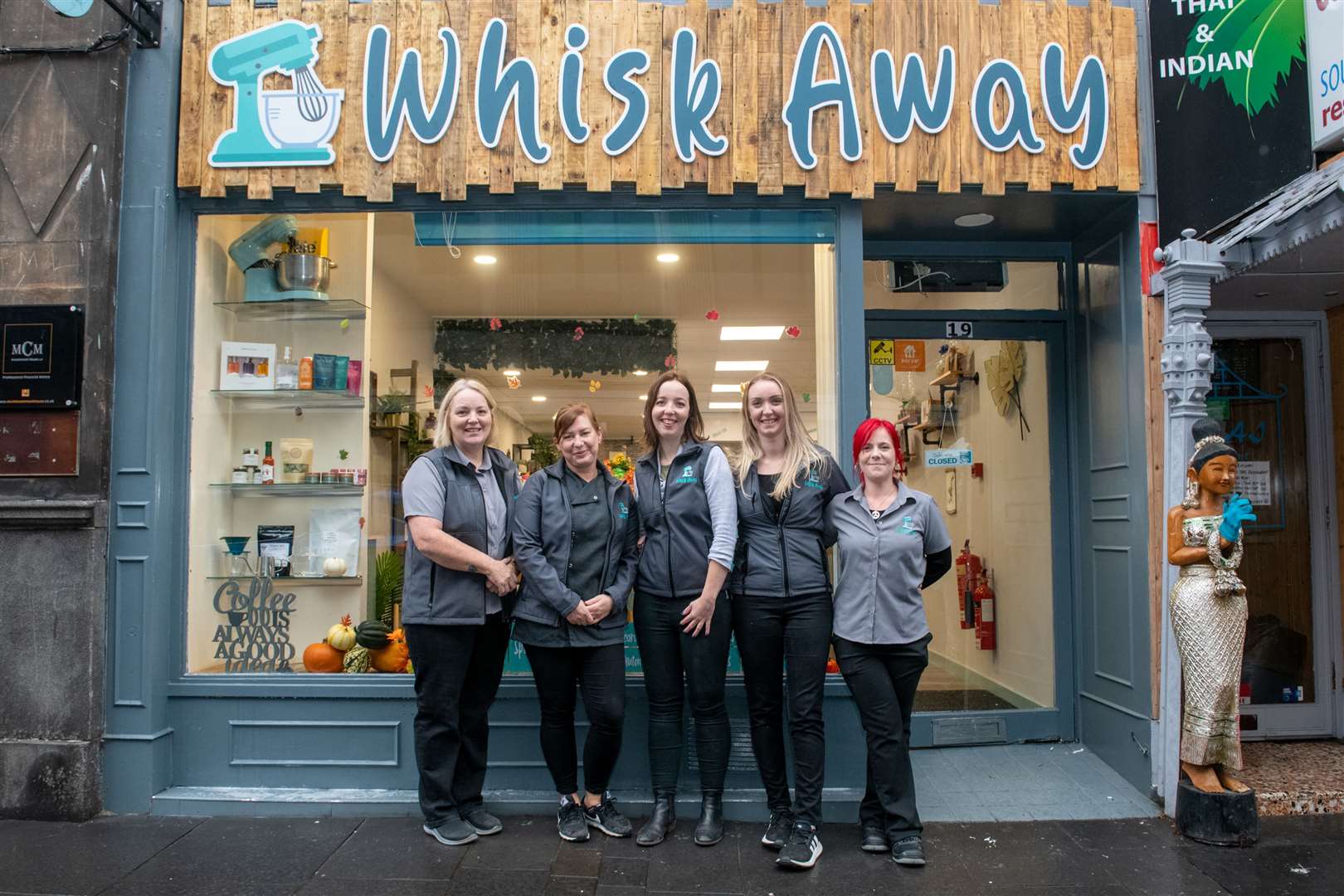 Whisk Away Cafe and Gift Shop relocated to Queensgate last year. Picture: Callum Mackay