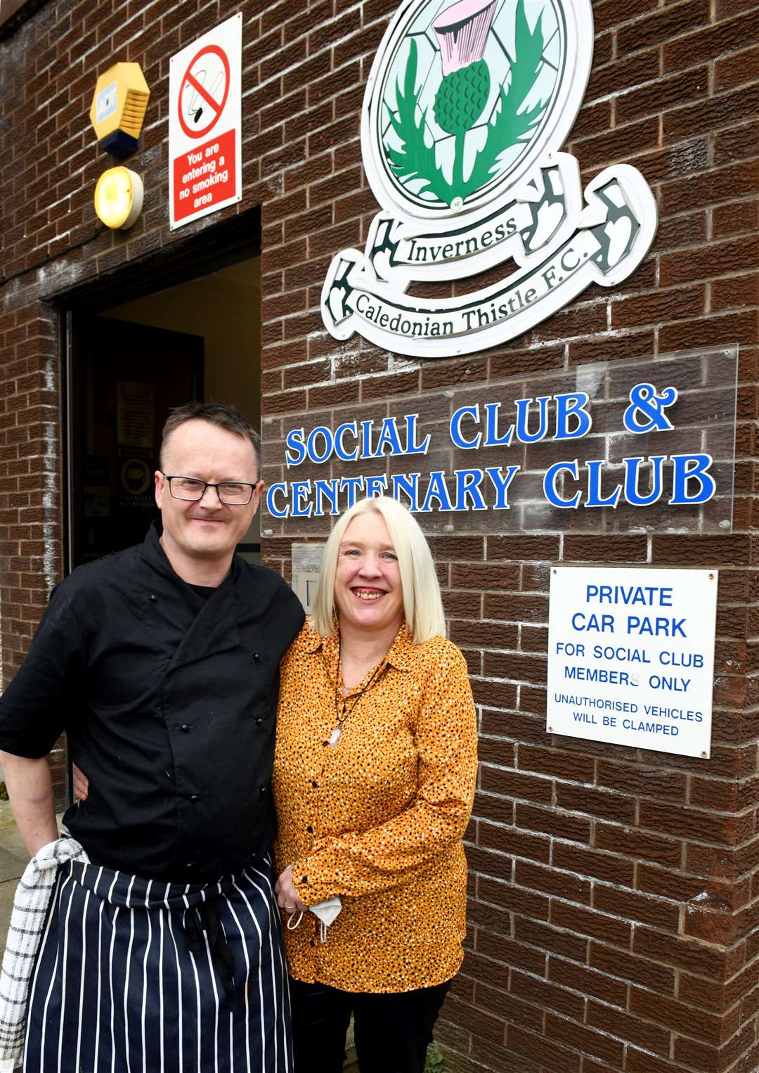 Brambles moves to Caley Club: Ross Rae, Owner/Chef and Andrea Harrison-Rae, Manager. Picture: James Mackenzie.