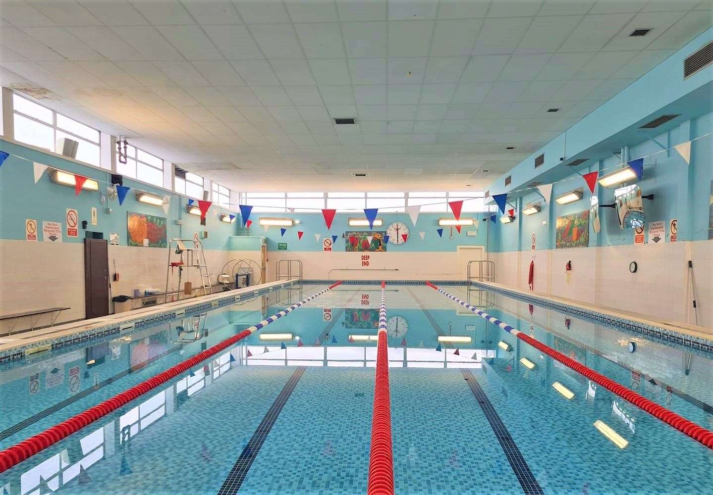 The Tain Royal Academy Community Complex (TRACC) pool. Picture: HLH