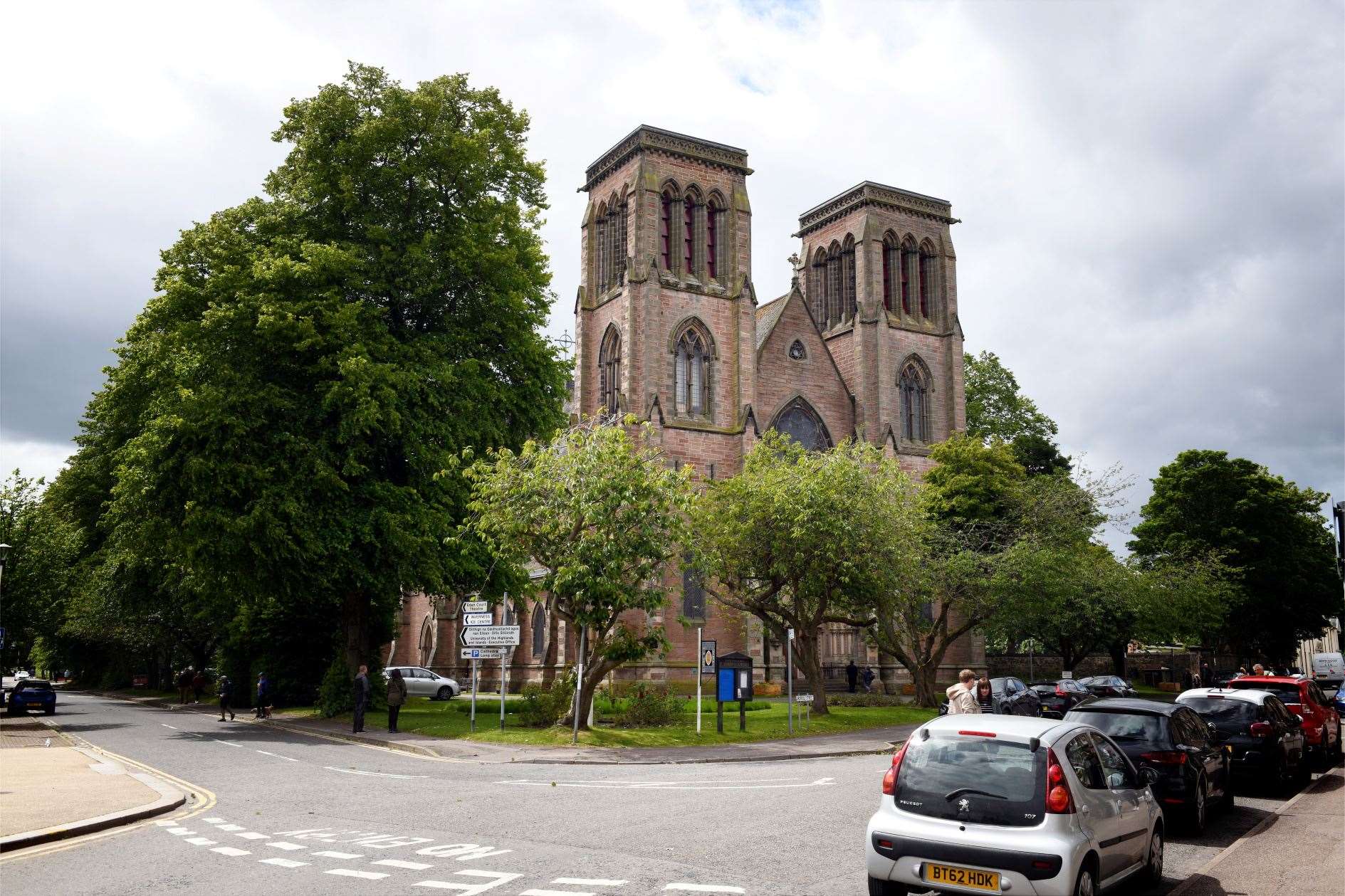 The café at Inverness Cathedral is a popular eatery.