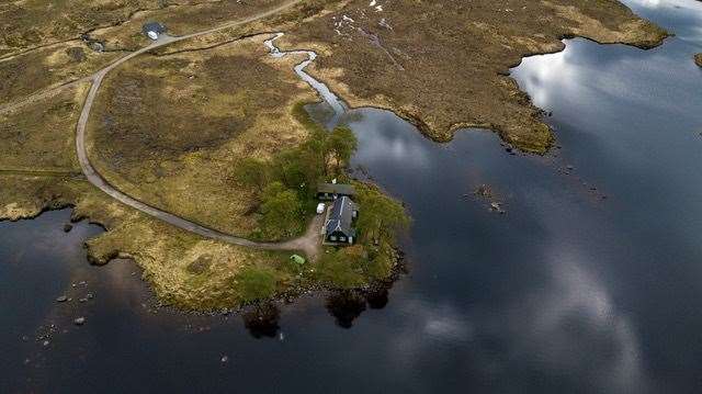 Loch Ossian. Picture: Hostelling Scotland.