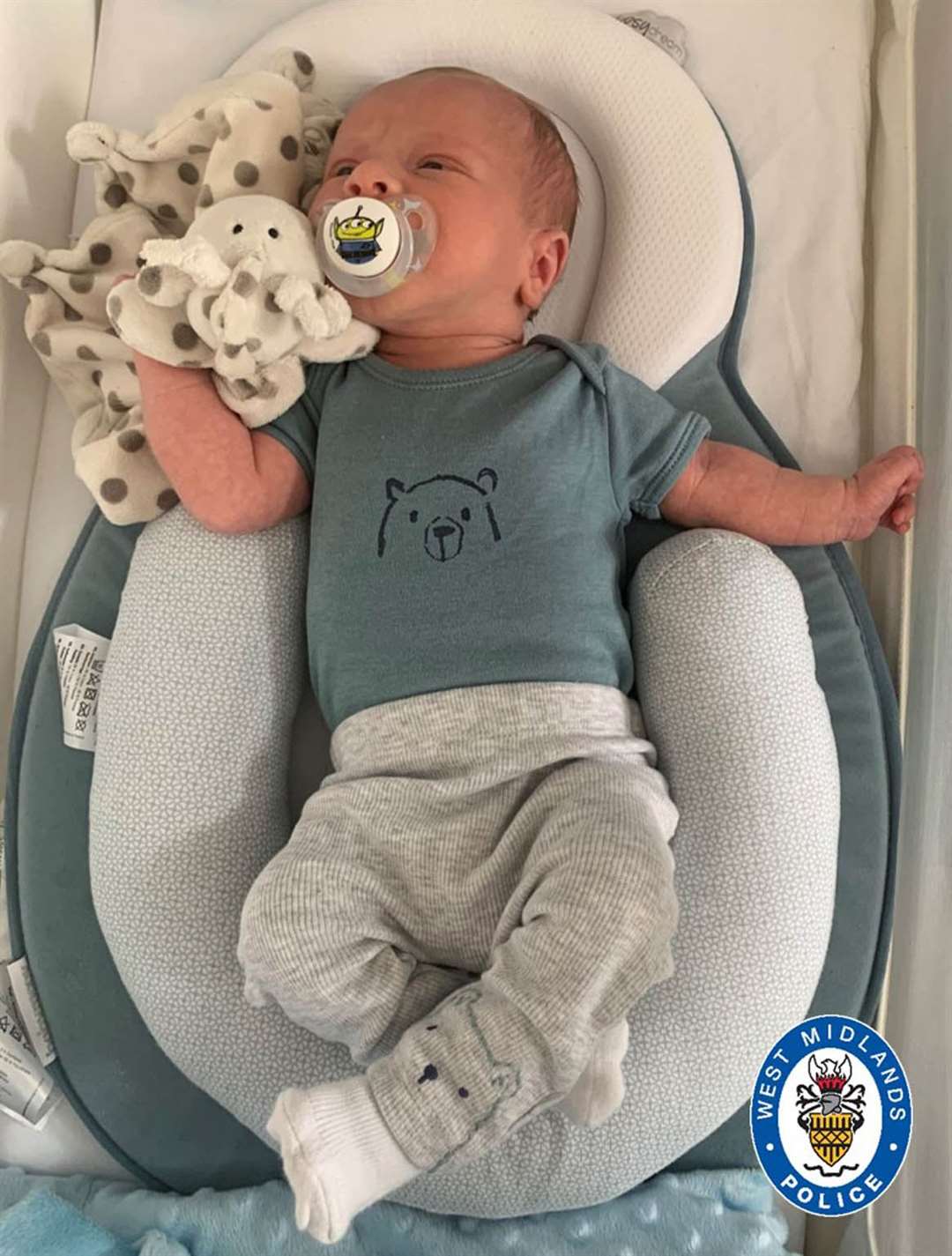 Baby Ciaran was only two weeks old (Family/West Midlands Police)