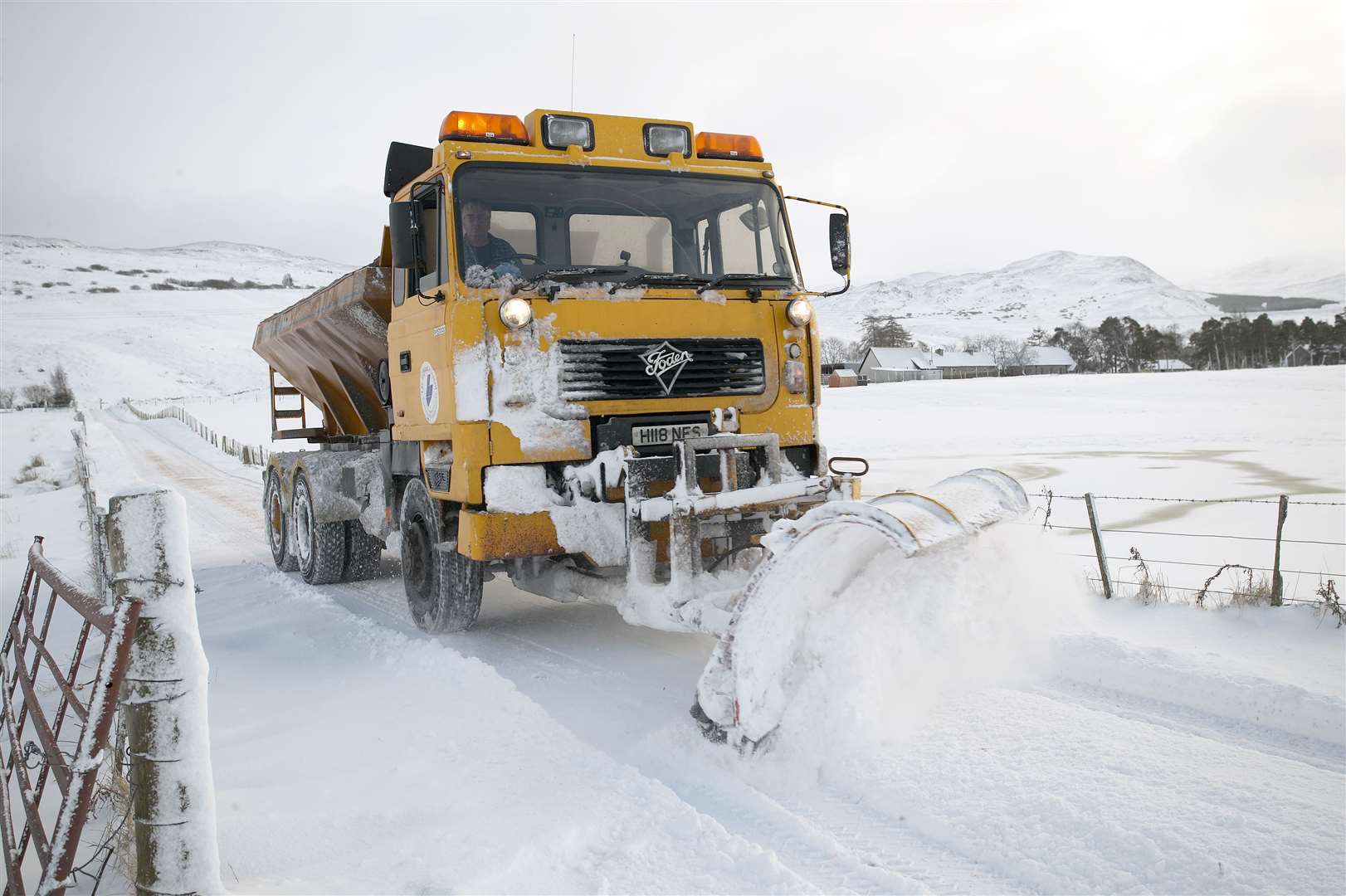 Highland Council is ready to tackle winter road gritting.