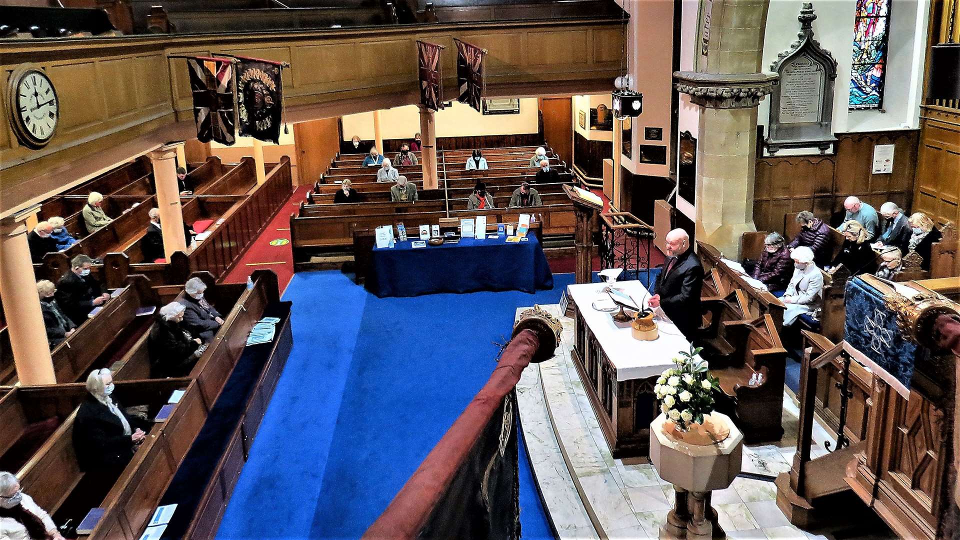 The last regular service at the Old High Church, Inverness, took place in January.