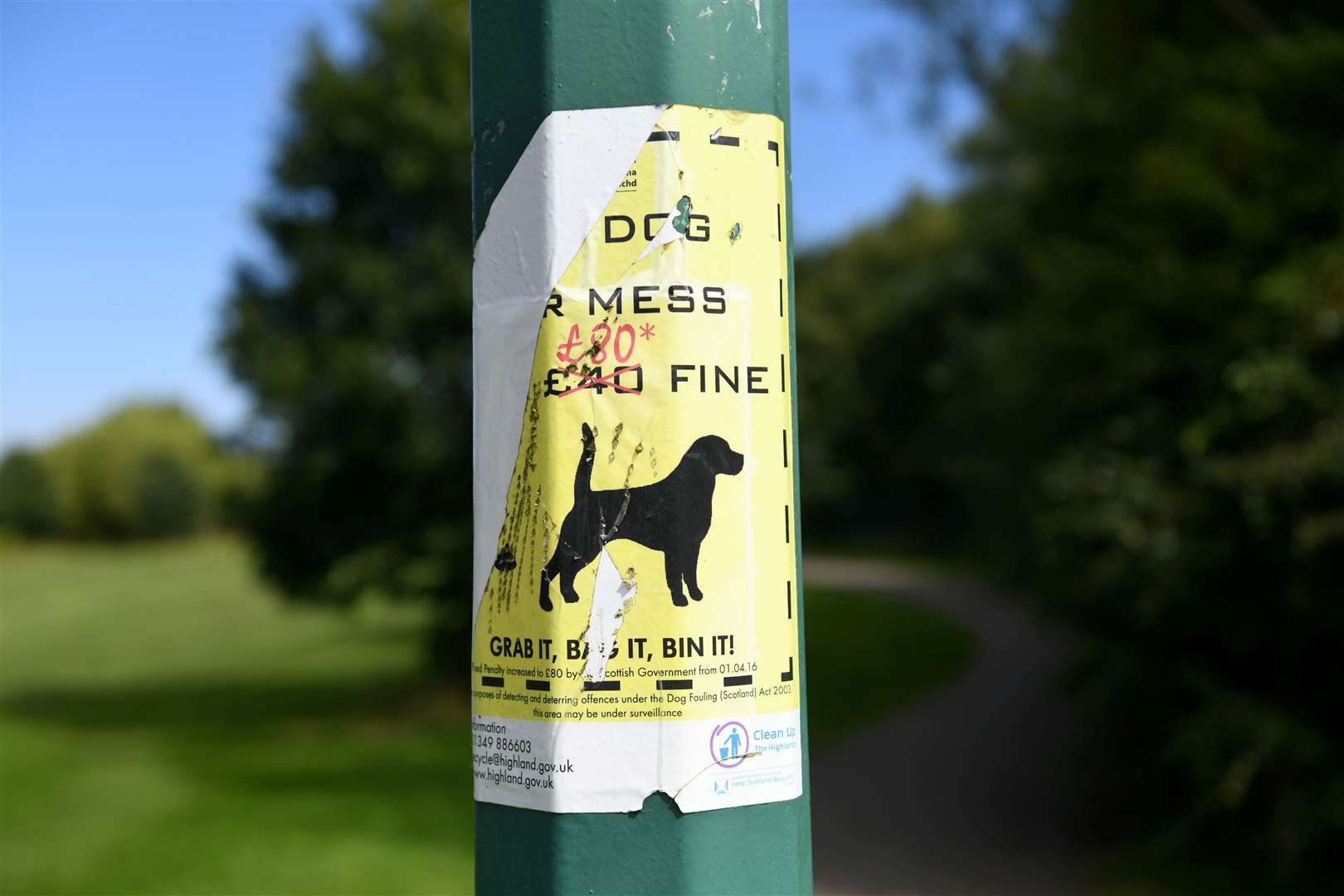 Fines for dog mess have been raised.