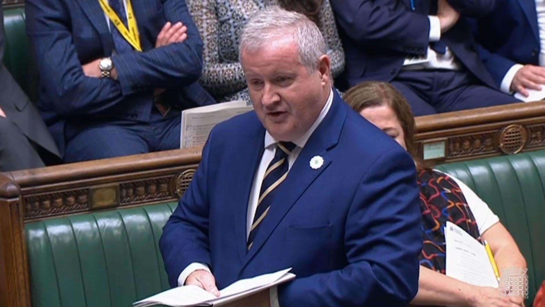 SNP Westminster leader Ian Blackford said “Scotland loses” no matter who becomes the next Prime Minister (House of Commons/PA)